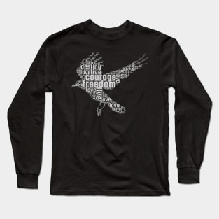 inspirational crow Long Sleeve T-Shirt